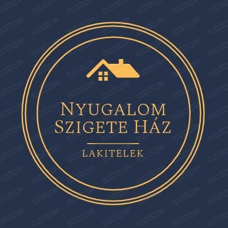 Ferienwohnung Nyugalom Szigete Haz Lakitelek Exterior foto
